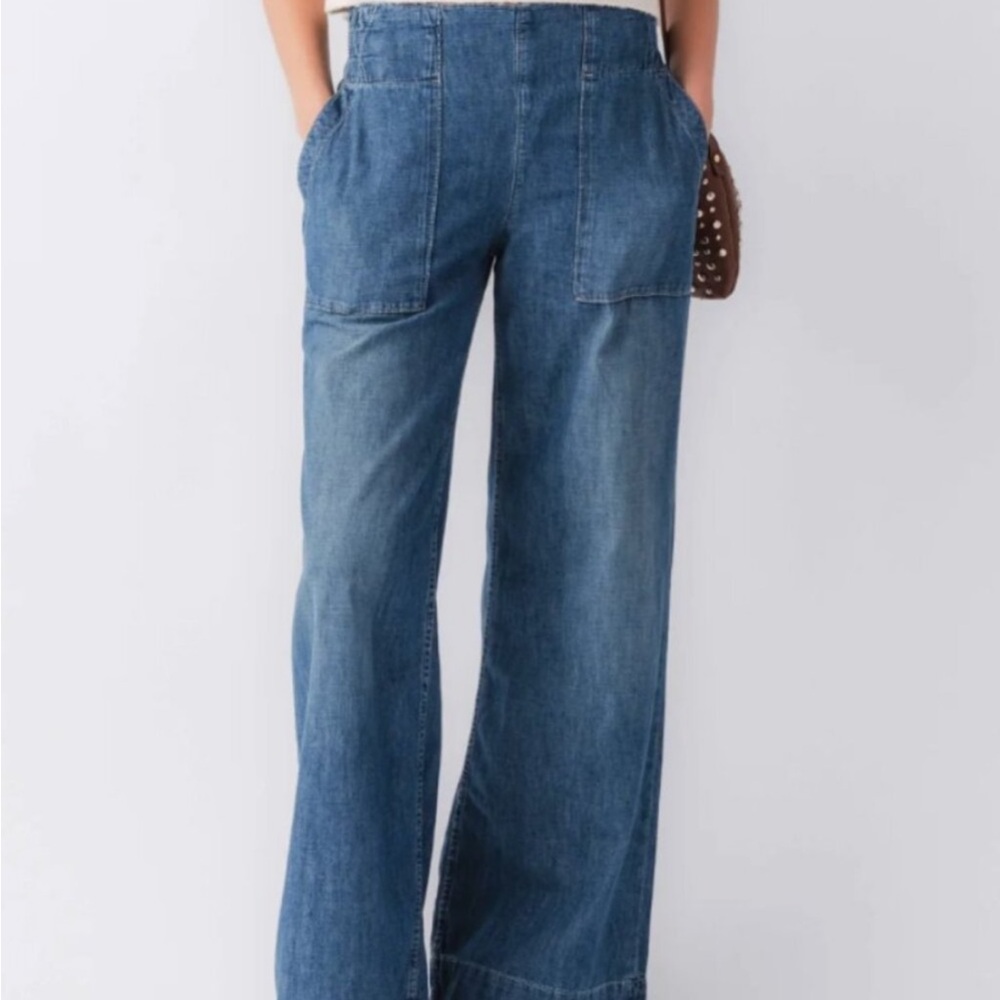 Free People Breezy Denim Pull On